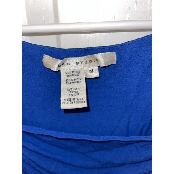 Women Ladies Max Studios Blouse Size Medium - Picture 2 of 3
